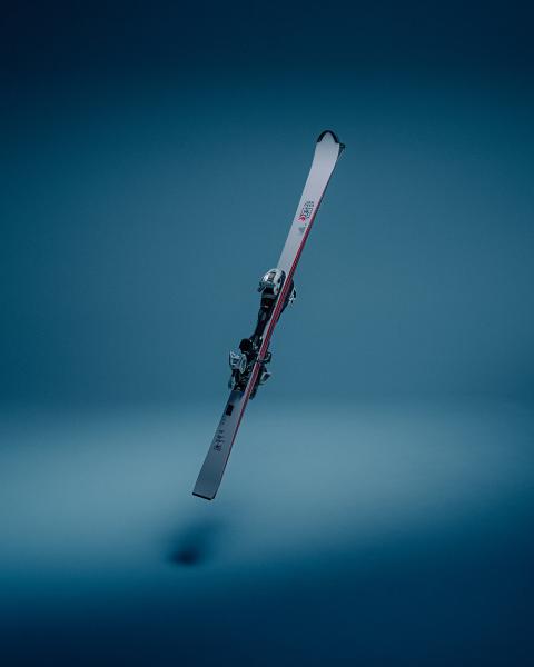 VAN DEER SL Ski – Slalom, Precise Edge Control, Race Feel on Piste - Grey - incl. FDT Race Pro Binding